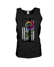 Peace Sunflower Unisex Tank tile