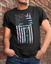 back the blue Classic T-Shirt apparel-classic-tshirt-lifestyle-26