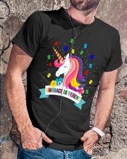 AUTISM AWARENESS Classic T-Shirt lifestyle-mens-crewneck-front-4