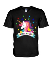 AUTISM AWARENESS V-Neck T-Shirt tile
