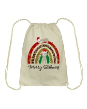 Merry Slothmas Drawstring Bag tile