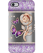 Rose butterfly Phone Case i-phone-8-case