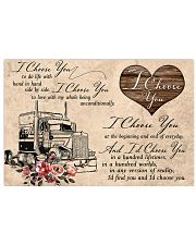 I choose you 17x11 Poster front