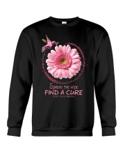 Spread the hope find a cure Crewneck Sweatshirt front