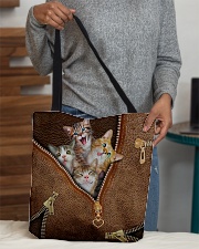 Happy cat All-over Tote aos-all-over-tote-lifestyle-front-10