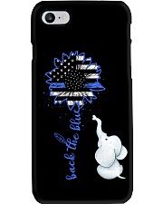 Back the blue Phone Case tile
