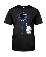 Back the blue Classic T-Shirt front
