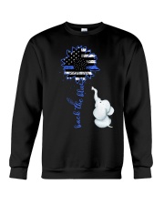 Back the blue Crewneck Sweatshirt tile