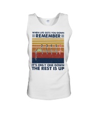 When life gets you down remember Unisex Tank tile