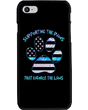 Supporting the paws Phone Case tile