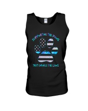 Supporting the paws Unisex Tank tile