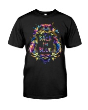 Back the blue Classic T-Shirt front