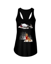 Merry Christmas Ladies Flowy Tank tile