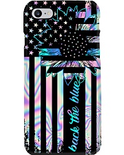 back the blue Phone Case i-phone-8-case