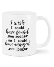 Annoyed you longer Mug front