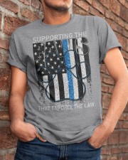 Supporting the paws Classic T-Shirt apparel-classic-tshirt-lifestyle-26