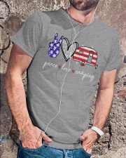 America love Independence day Classic T-Shirt lifestyle-mens-crewneck-front-4