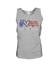 America love Independence day Unisex Tank tile
