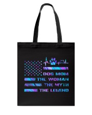 Dog mom Independence day Tote Bag tile