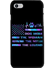 Dog mom Independence day Phone Case tile