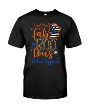 Proud Mom of a Fab Boo Lous Police Officer Classic T-Shirt front