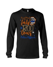 Proud Mom of a Fab Boo Lous Police Officer Long Sleeve Tee tile