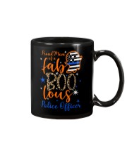 Proud Mom of a Fab Boo Lous Police Officer Mug tile