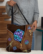 Magic d20 All-over Tote aos-all-over-tote-lifestyle-front-10