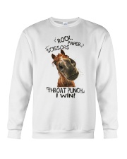 Rock paper scissors Crewneck Sweatshirt tile