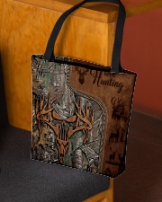 Hunting Leather Pattern Print All-over Tote aos-all-over-tote-lifestyle-front-02