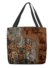 Hunting Leather Pattern Print All-over Tote back
