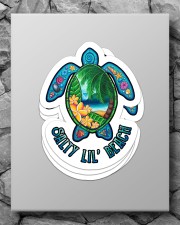Salty lil' beach Sticker - 4 pack (Vertical) aos-sticker-4-pack-vertical-lifestyle-front-09