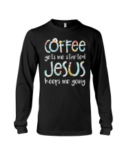 Coffee gets me Long Sleeve Tee tile