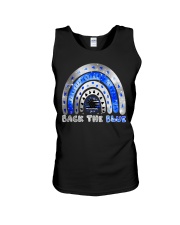 Back the blue Unisex Tank tile