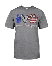 Tee97 Ghi Bo Trang Classic T-Shirt front