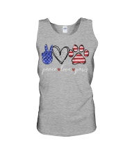 Tee97 Ghi Bo Trang Unisex Tank tile