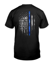 I stand behind the heroes Classic T-Shirt tile