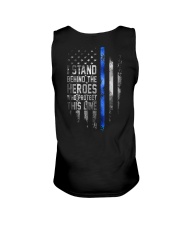 I stand behind the heroes Unisex Tank tile