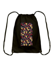 Fine like wine Drawstring Bag tile