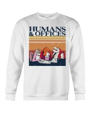 Humans And Office Crewneck Sweatshirt tile