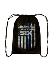 You may not know me Drawstring Bag tile