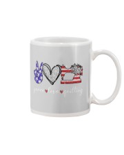 America love Independence day Mug tile