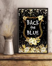 Back the blue 11x17 Poster lifestyle-poster-3