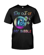 Stay out of my bubble Classic T-Shirt tile