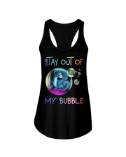 Stay out of my bubble Ladies Flowy Tank tile