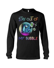 Stay out of my bubble Long Sleeve Tee tile