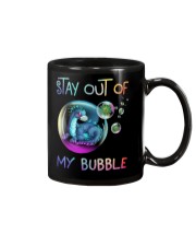 Stay out of my bubble Mug tile