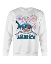 Love America Independence day Crewneck Sweatshirt front
