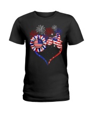 American Independence day Ladies T-Shirt tile