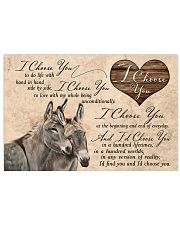 I choose you 17x11 Poster front